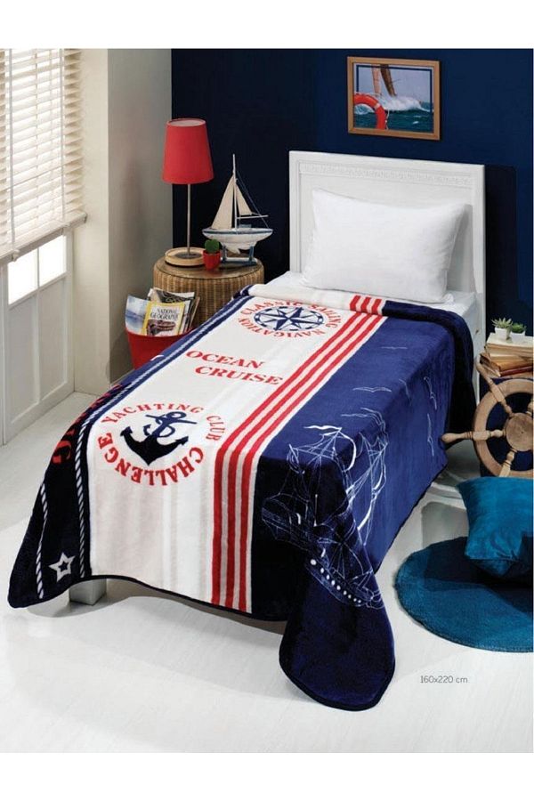 M NK Blanket Marine Young Child Single Series Trendyol