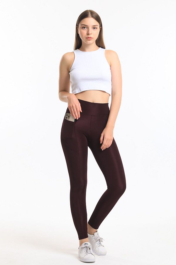 Plum gym leggings shop