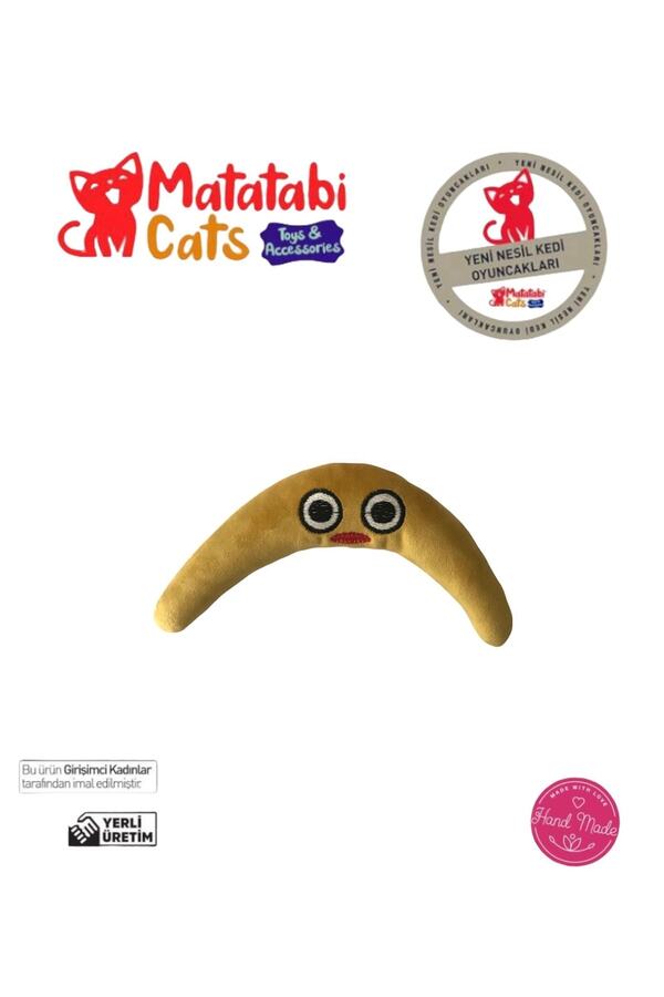 MATATABİ CATS-Banamoo Sound, Fabric Plush Cat Toy with Matatabi Content (DOES NOT CONTAIN CATNINT/HEBIT) 1
