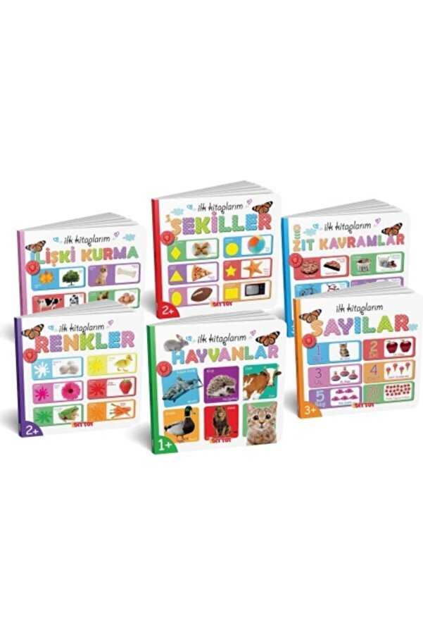 Diytoy Diy-toy Ilk Kitaplarım Serisi Eğitici 6lı Set