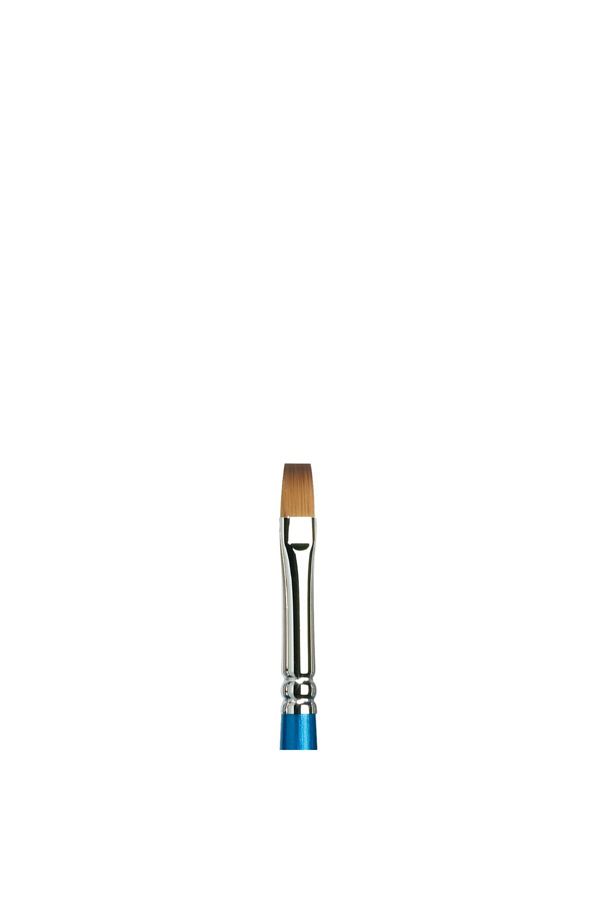 Winsor Newton-Winsor & Newton : Cotman : 555 Series Long Handle Short Flat Brush No : 8 1