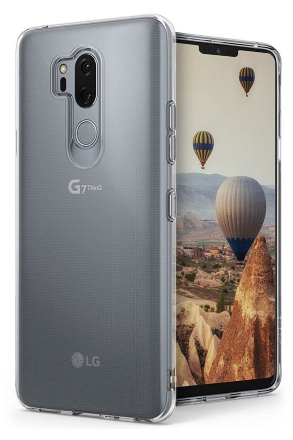 LG-G7 Thinq Compatible Case Canpay Series, Soft Transparent A+ Quality Silicone Case 1