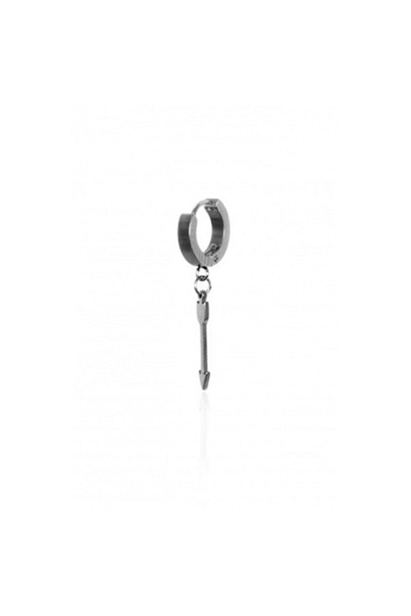 Nautilus Concept-Unisex Steel Earrings with Arrow Object 1