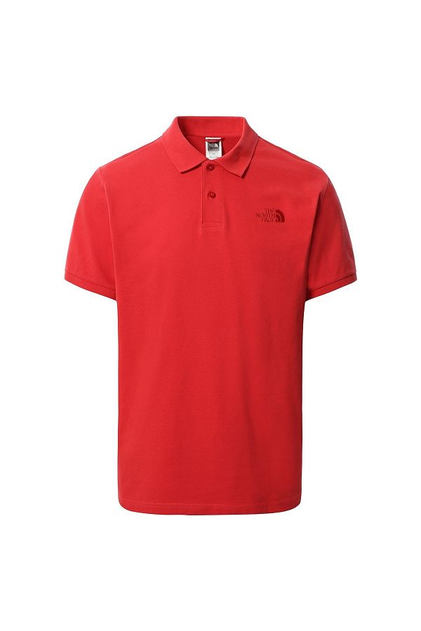 The North Face Red Polo Piquet Men s T Shirt Trendyol