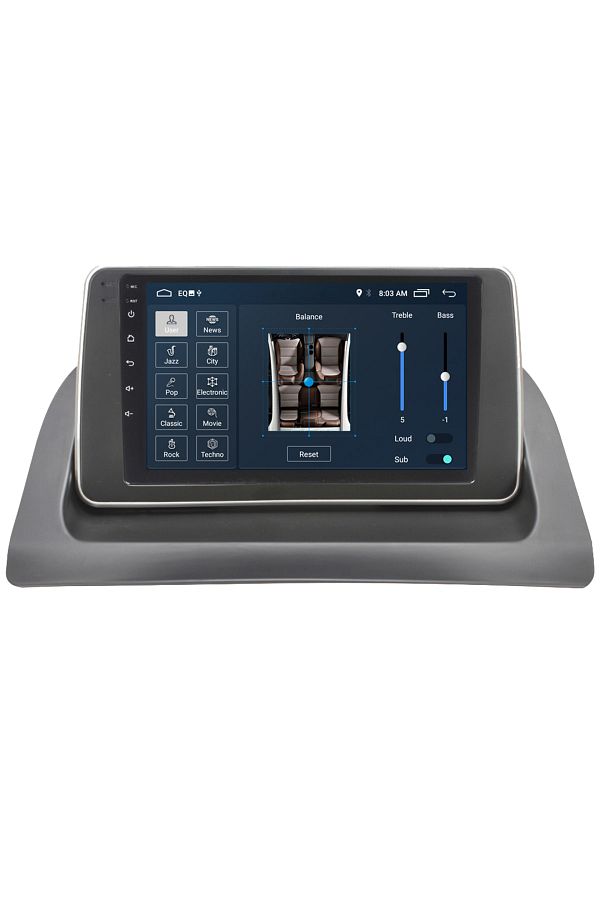 Soundstream-Renault Kangoo Android 11 Navigation Multimedia Screen Tape 2gb 16gb 1