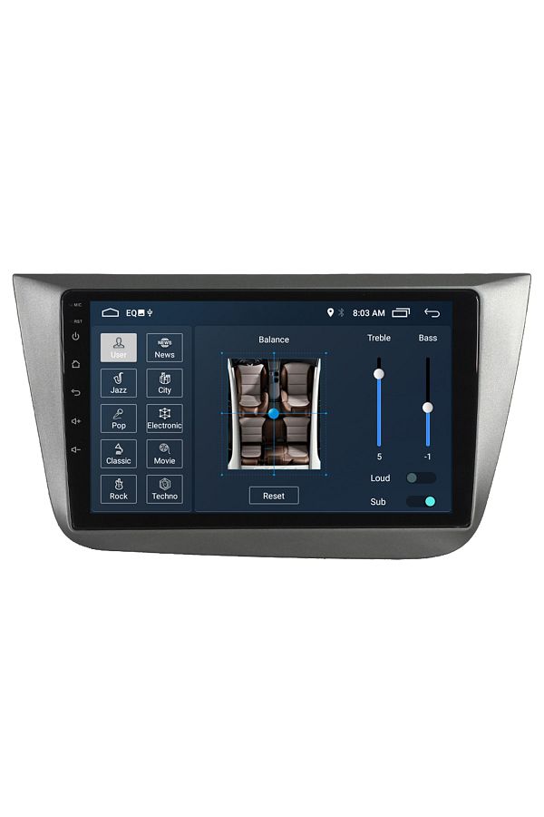 Soundstream-Seat Toledo Android 11 Carplay Navigation Multimedia Screen Tape 2gb+16gb 1
