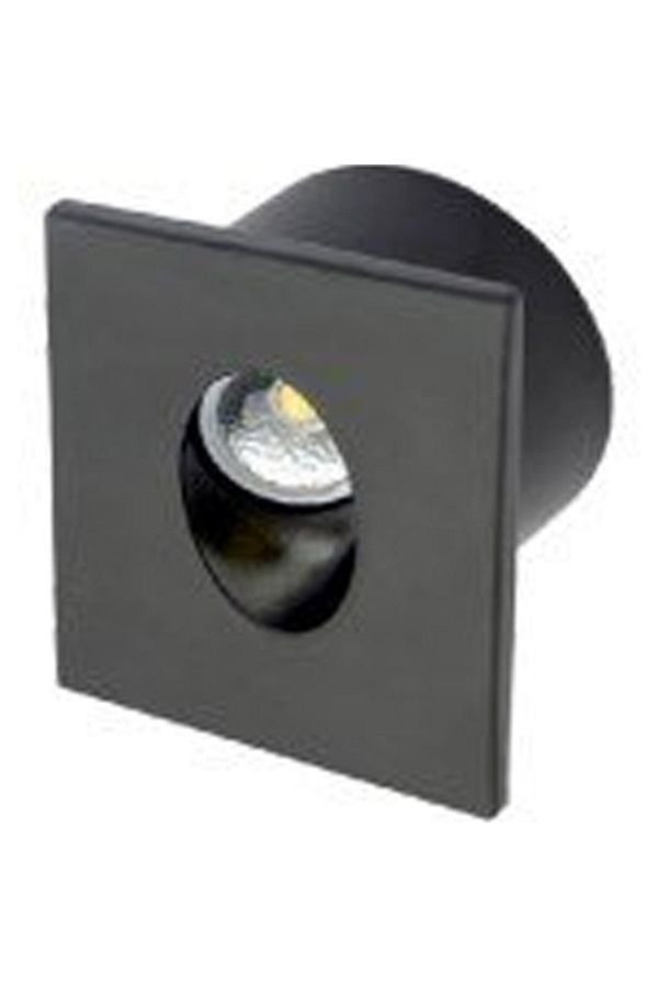 Horoz-079-001-0003 Emerald Black LED Recessed Luminaire - 3w 4000k Case 1