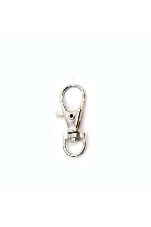 Metal keychain clip store