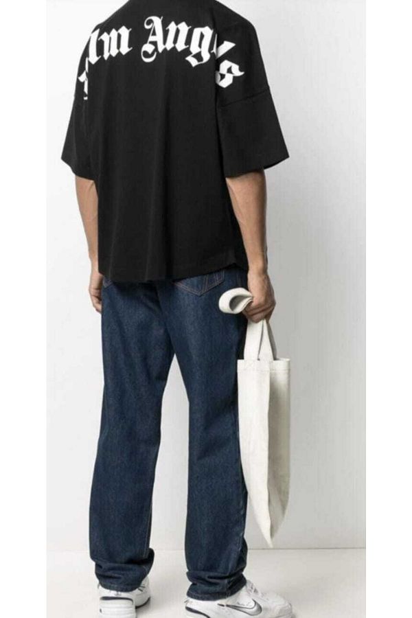 Palm Angels-Logo Print T-shirt 1
