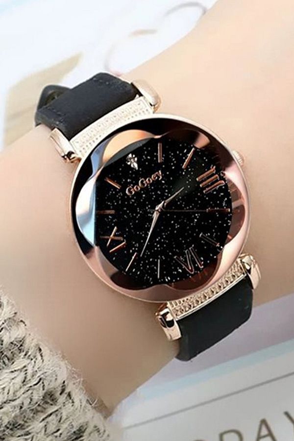 Gogoey Women s Wristwatch Rose Gold Luxury Fashion Stylish Wristwatch G4417s Trendyol