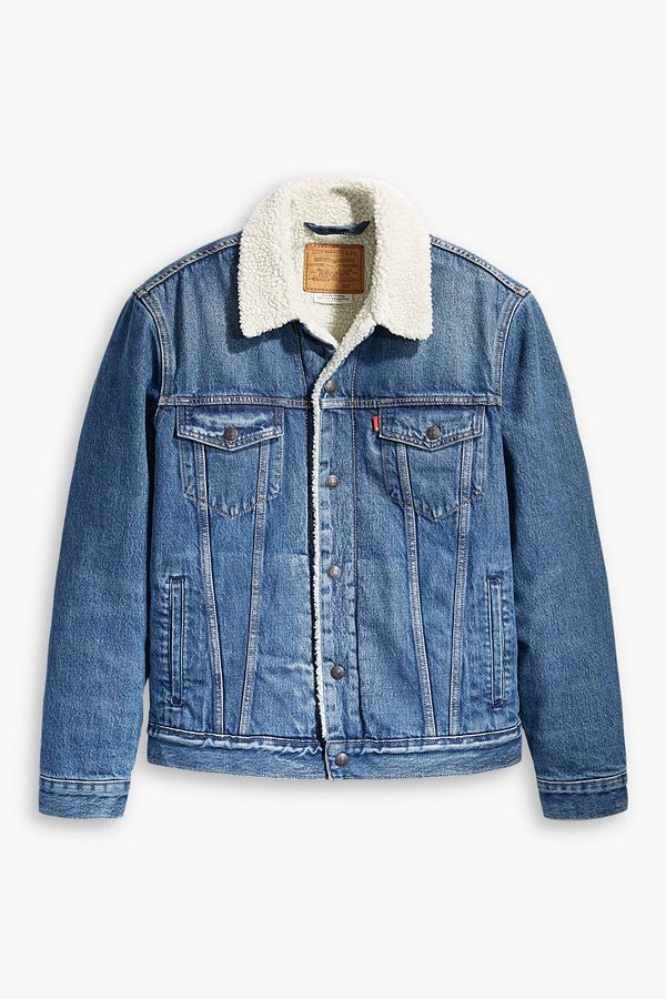 Levi's men's type 3 sherpa trucker jacket hot sale