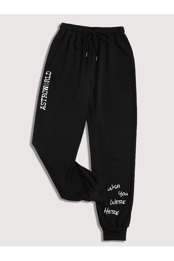 Astroworld sweatpants black online