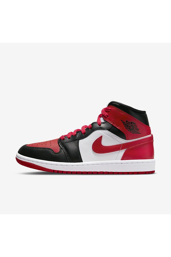 Jordan 1 mid bred toe online