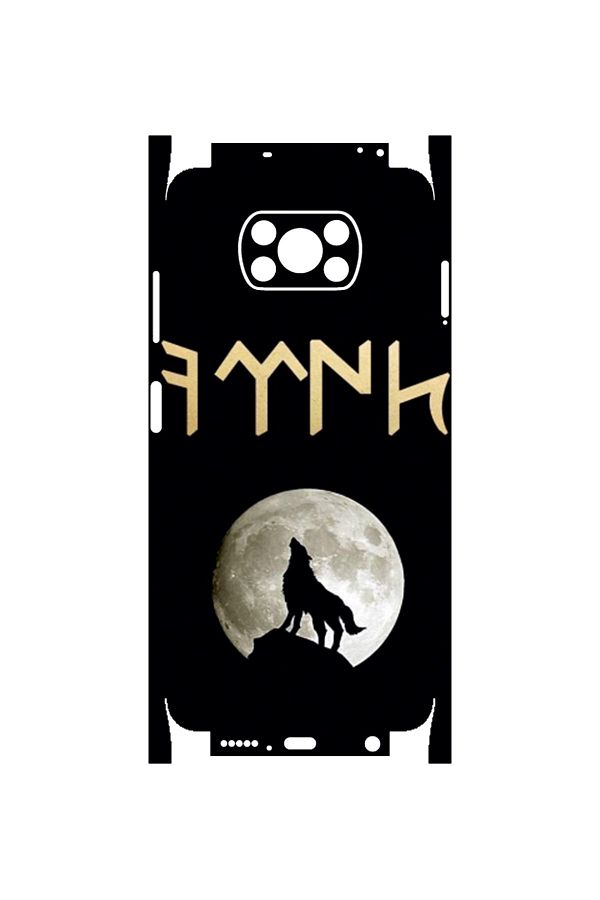 NANOSPACE-Xiaomi Poco X3 Phone Skin Full Cover 3m Sticker Skin 1