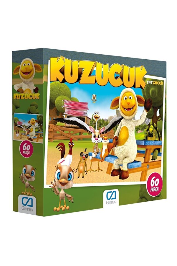 CA Games Kuzucuk 60 Parça Puzzle Eğitici Ve Öğretici Oyun
