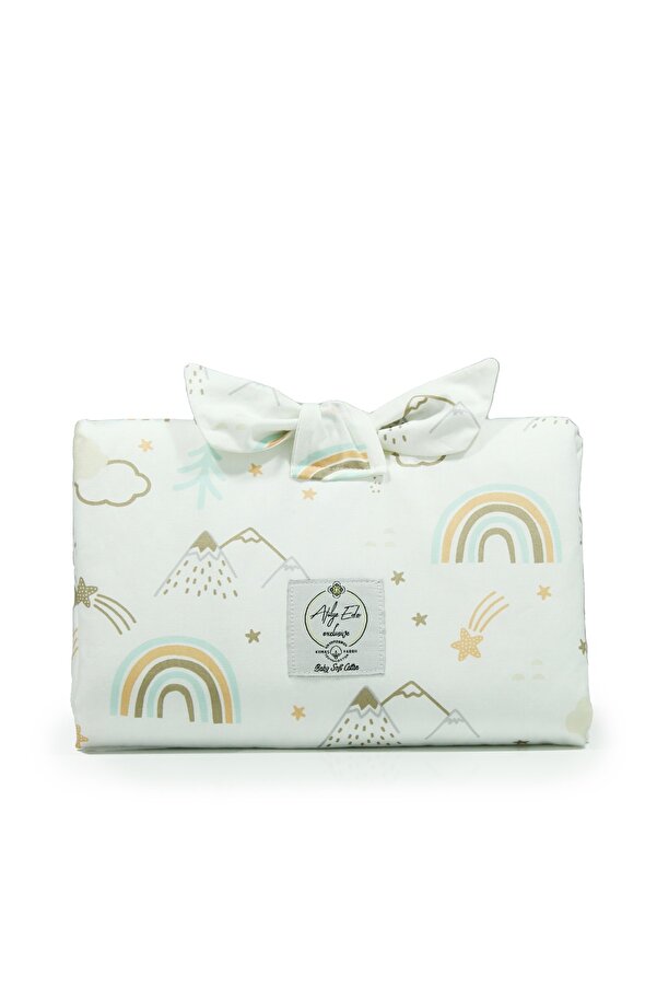 Atölye Eda Exclusive Bebek Alt Açma Örtüsü Pratik Havlu Alezli Sıvı Geçirmez