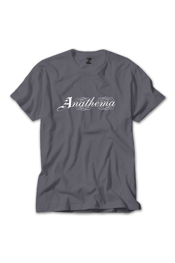 Z zepplin Anathema Logo Gray T Shirt Trendyol