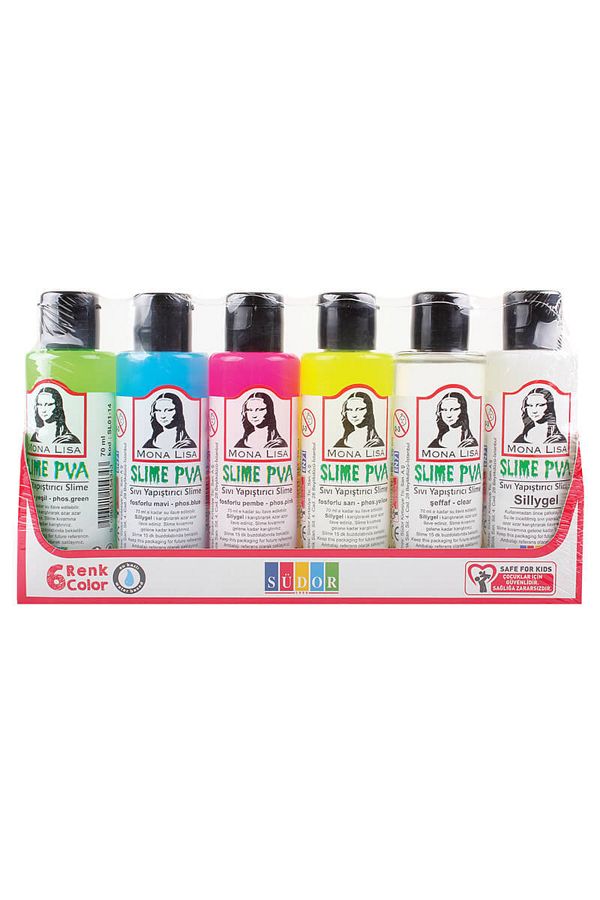 Südor-Sl06 Slime Liquid Adhesive Set 6X70 ml 1