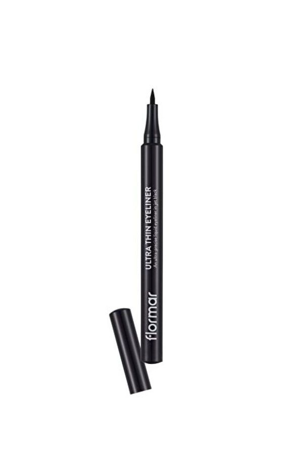 Flormar-Ultra Thin Eyeliner Intense Black, Thin Tip Liquid Eye Liner| 1ml 1