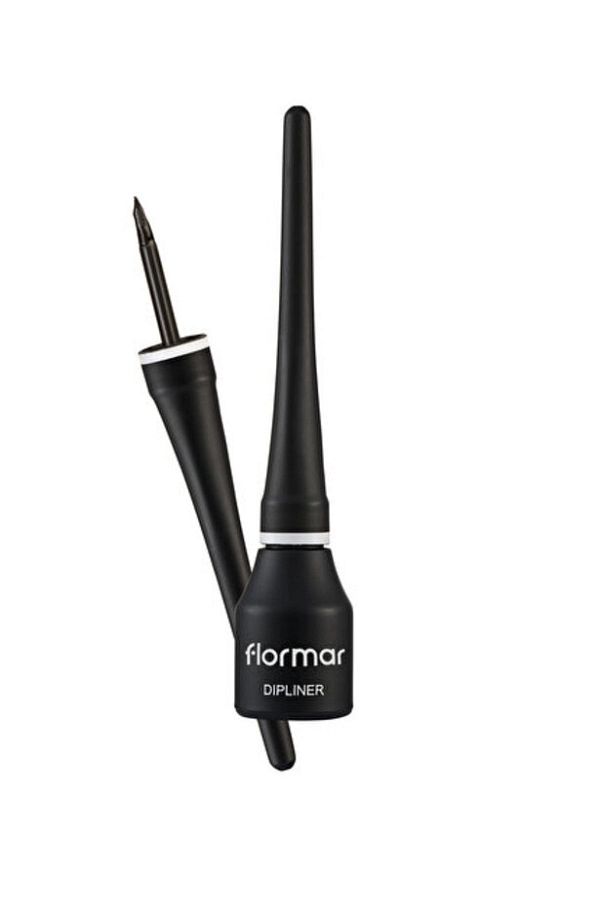 Flormar-Dipliner Intense Black, Semi Matte Finish Dipliner| 3.5ml 1