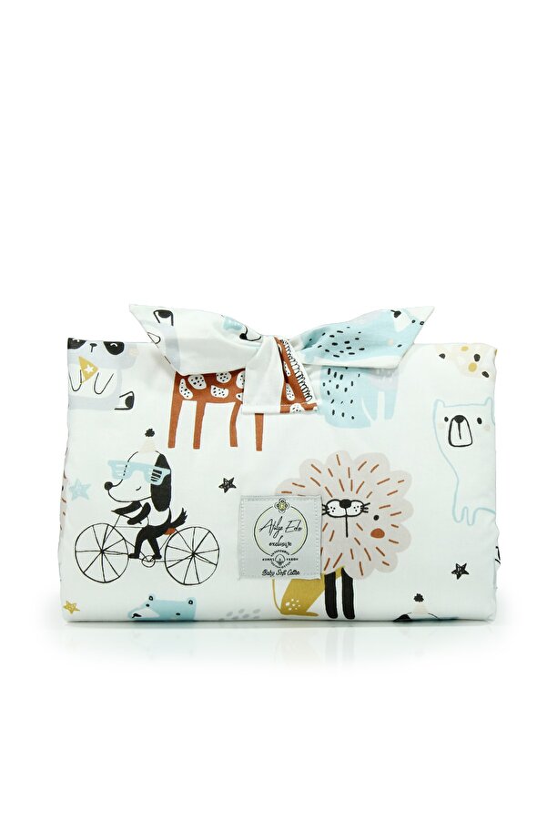 Atölye Eda Exclusive Bebek Alt Açma Örtüsü Pratik Havlu Alezli Sıvı Geçirmez