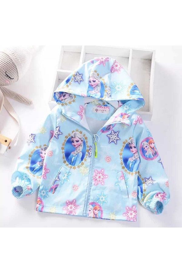 BESV KA K DS Girl s Elsa Raincoat Trendyol