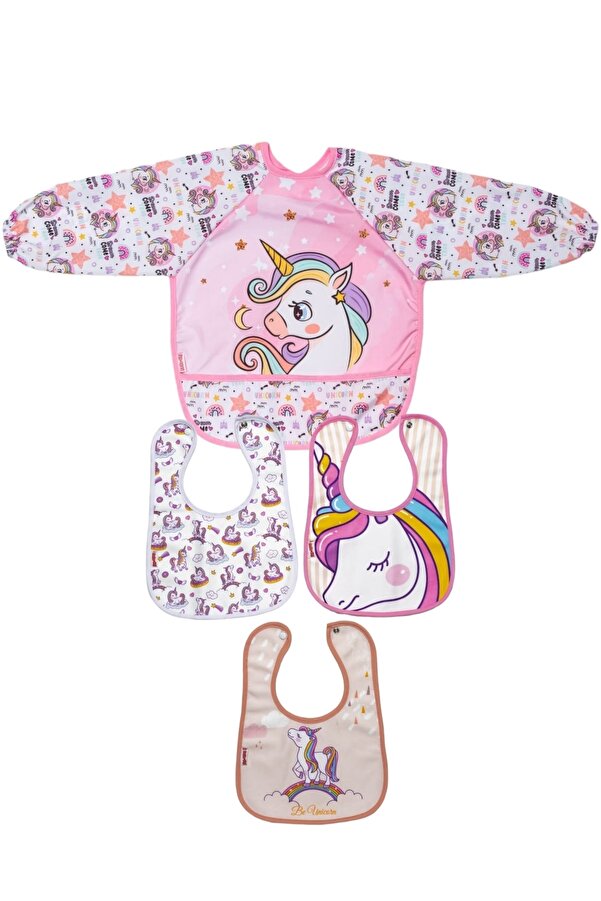 UmBaby Unicorn 2 Li Paket Giyilebilir Mama&etkinlik Önlüğü