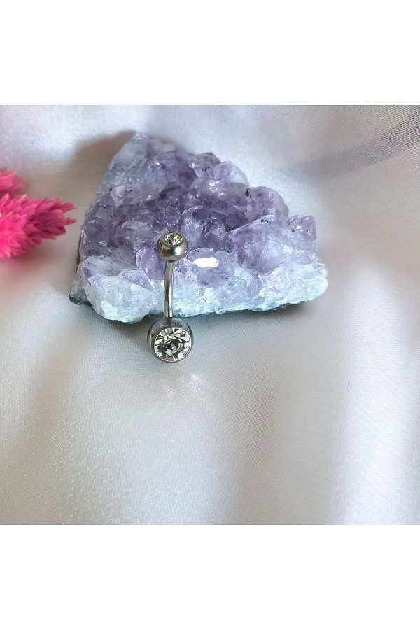 Bylin-100% G23 Titanium First Piercing Navel Piercing - Bar Length 12 Mm - 1 Piece 1