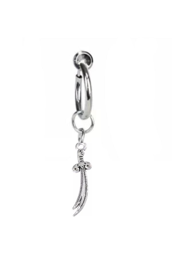 TakıConcept-Non-perforated Guitar Dangle Fake Steel Belly Piercing 1