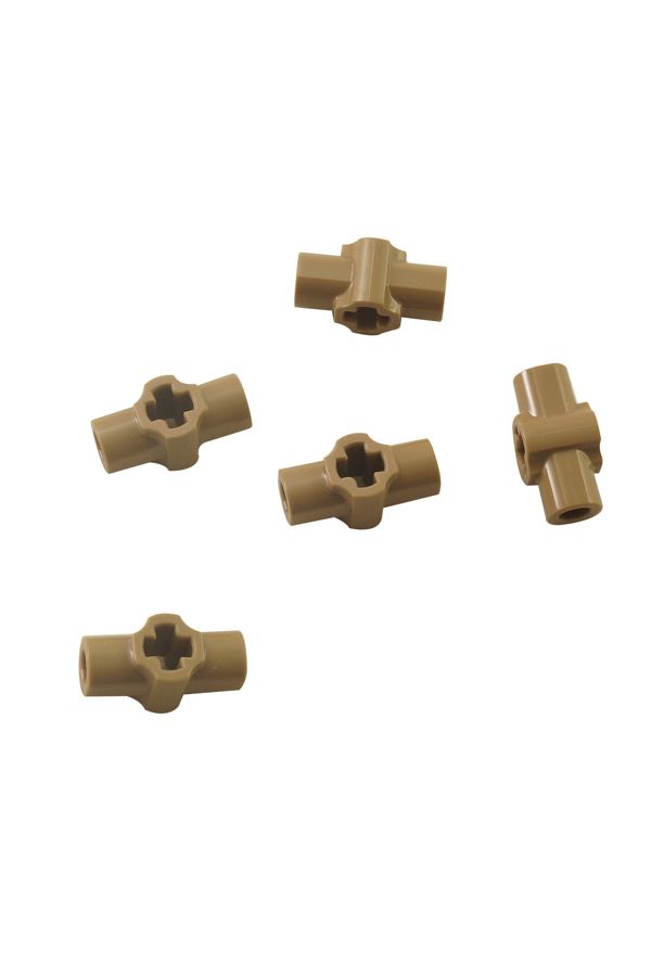 LEGO-Original Technic Moc Custom Axle Connector Hub Lightsaber Grip Tan 2 Pieces to Send 1