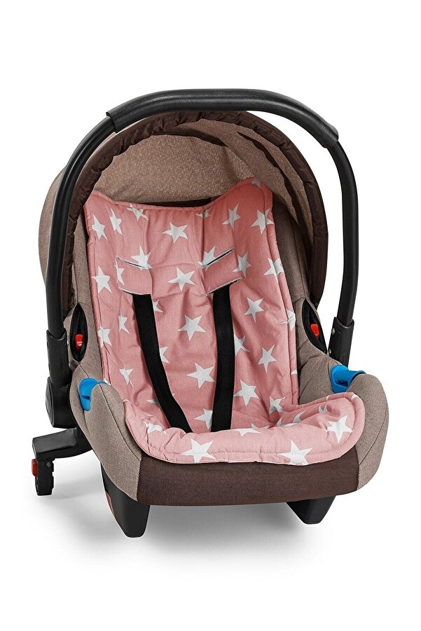 Moje Bebek Arabası Ve Taşıma Koltuğu Minderi Yıldız Gri( Yalnızca Minder)