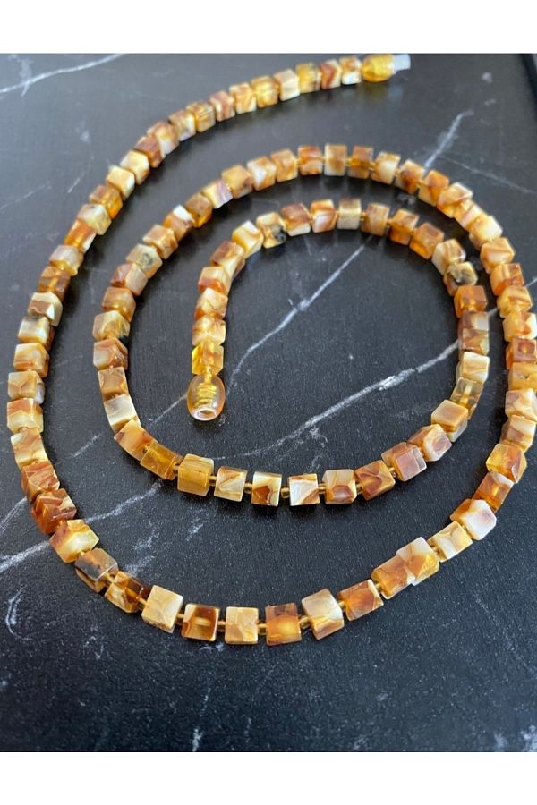 Budako ullar Original Certified Adult Drop Amber Necklace Thyroid Health And Evil Eye Trendyol