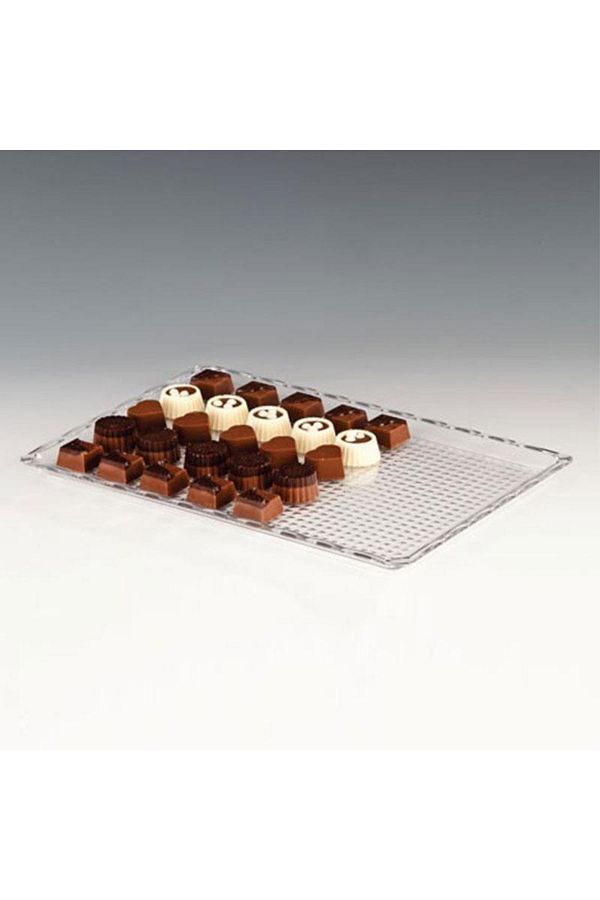 Zicco-Polycarbonate Chocolate Display Transparent 20x30 Code:zcp 225 1