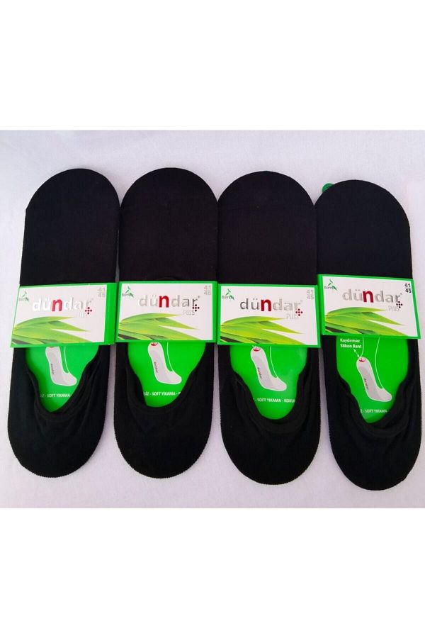 Dündar-Men's 4-Piece Plus Seamless Bamboo Socks 1