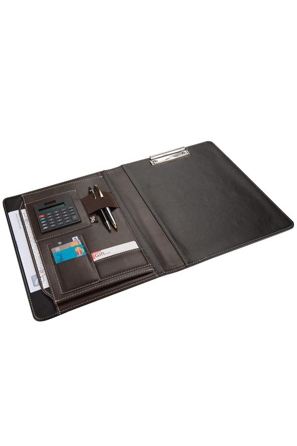 2K-A4 Artificial Leather Elite Secretary Block Tray with Calculator (100 Sheets) 1