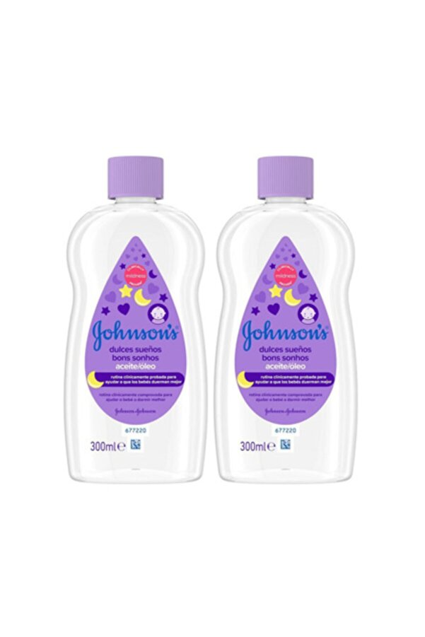 Johnson S Baby Yağ Bedtime Bebek Yağı 300 Ml X 2 Adet