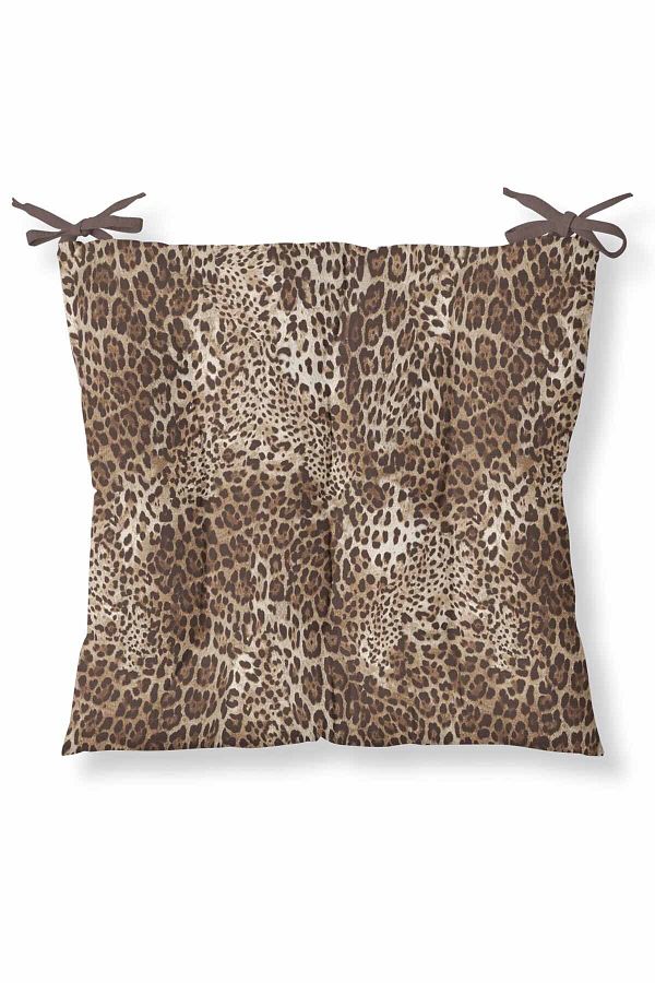 Helen George-Decorative Leopard Chair Cushion 1