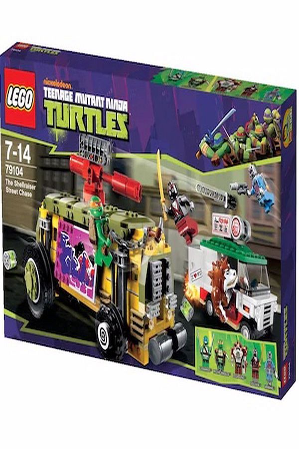 LEGO-79104 Ninja Turtles-The Shellraiser Street Chase 1