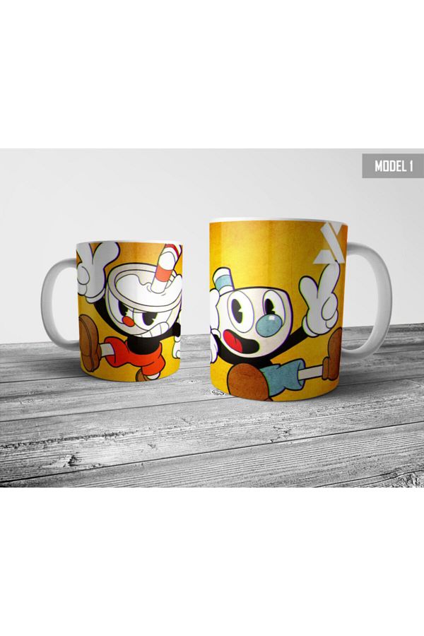 Pixxa-Cuphead Mug Cup Models 1