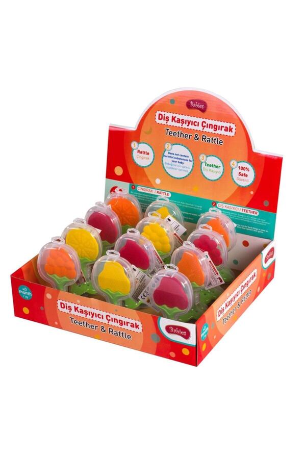 Furkan Toys Babies Diş Kaşıcıyı Meyveler Bebek Diş Kaşıyıcı