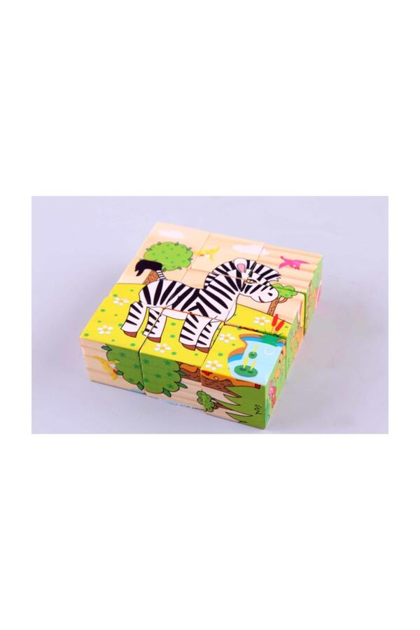 Learning Toys-Wooden Puzzle Cubes 1