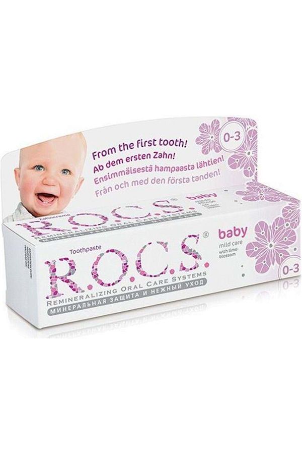 R.O.C.S.-Linden Extract Toothpaste (Baby Toothpaste) 1