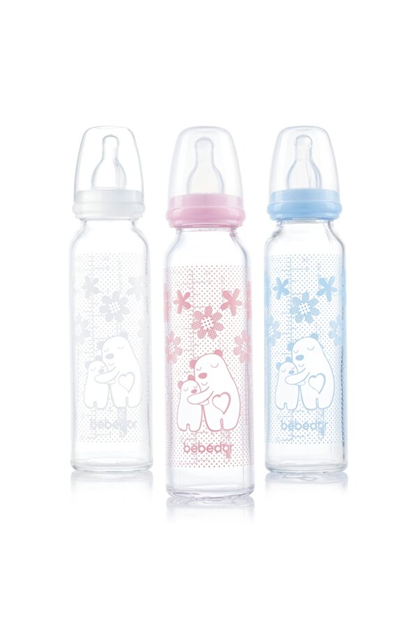 Bebedor 240ml Isıya Dırenc Cam Bıberon-41302