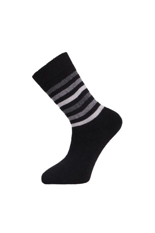 Panthzer-Casual Wool Men's Socks Black 1