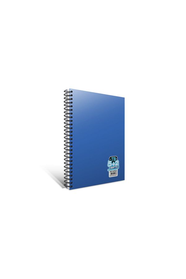 Gıpta-Tb A4 Spiral Separator Pp Cover 5+2 Notebook (5 Checks + 2 Lines) 280 Sheets (3 Pack) 1