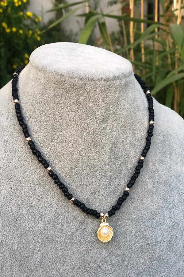 Conch shell necklace 90s online