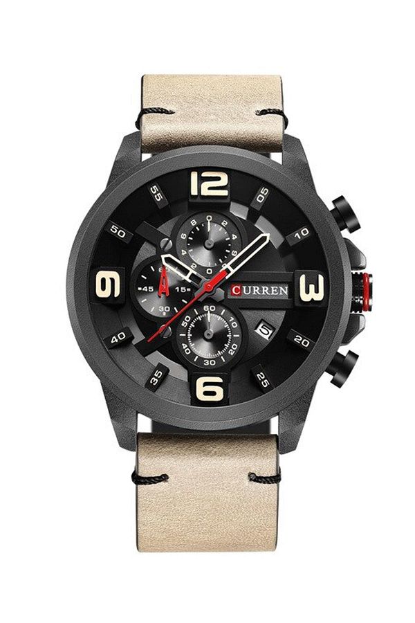 Curren 8288 Chronograph Calendar Strap Men s Wristwatch Trendyol