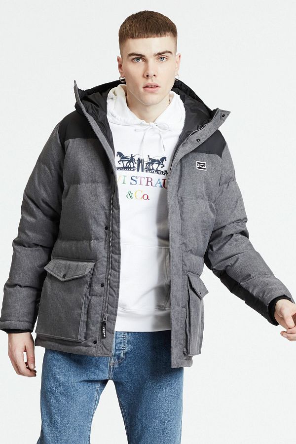 Levi s Men s Down Puffer Parka 56585 0007 Trendyol
