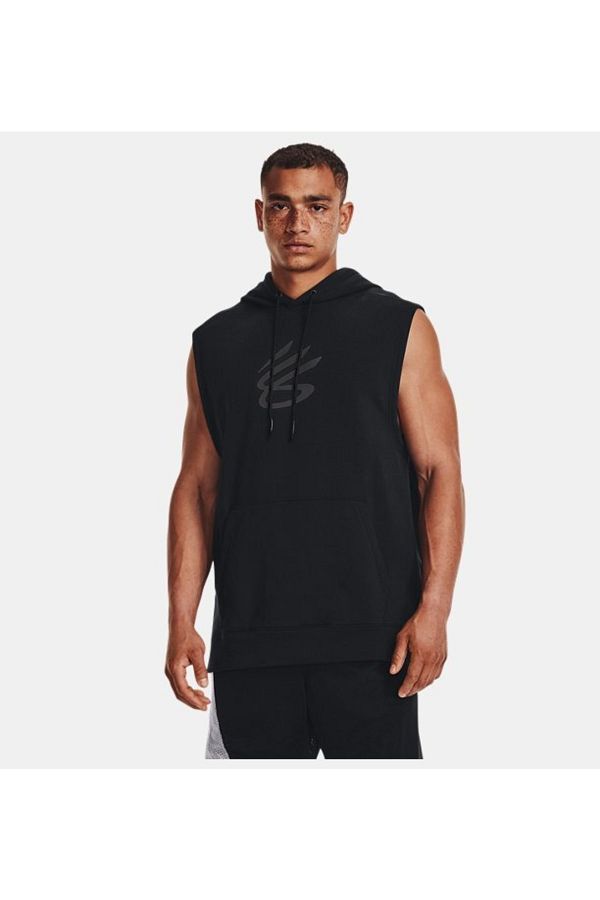 Curry sleeveless hoodie hot sale