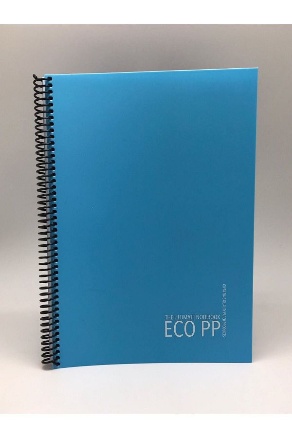 Gıpta-Eco PP Spiral PP Cover Notebook A4 60 Sheets Lined 1